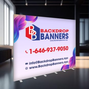10 ft x 8 ft Vector Frame Backlit Display