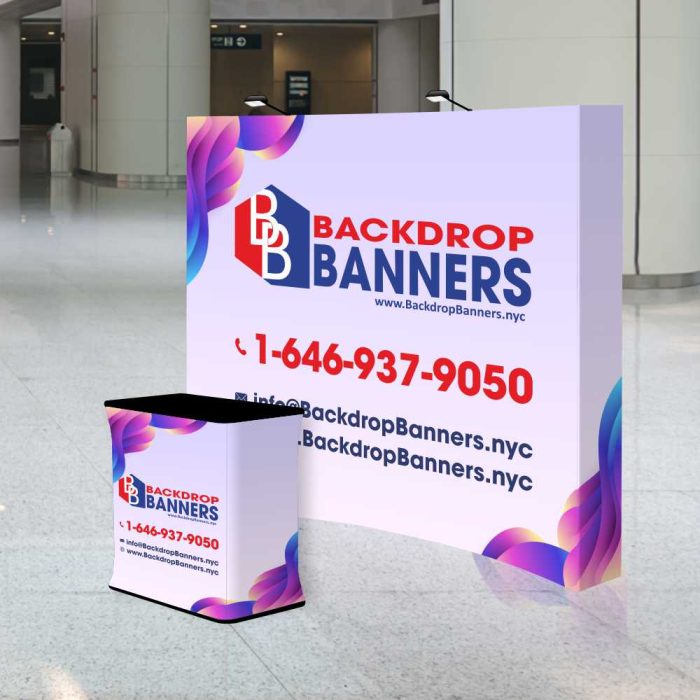 Velcro Pop Up Display New York
