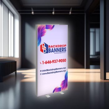 3 ft x 6 ft Vector Frame Backlit Display