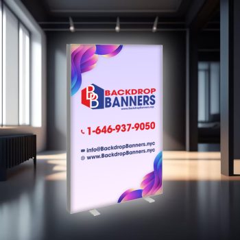 4 ft x 6 ft Vector Frame Backlit Display