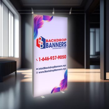 4 ft x 8 ft Vector Frame Backlit Display