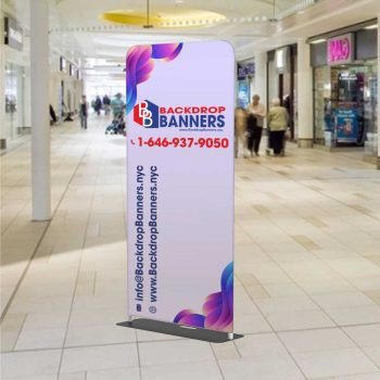 4 ft Straight Tension Fabric Display