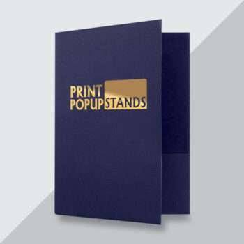 Foil Stamped Folders