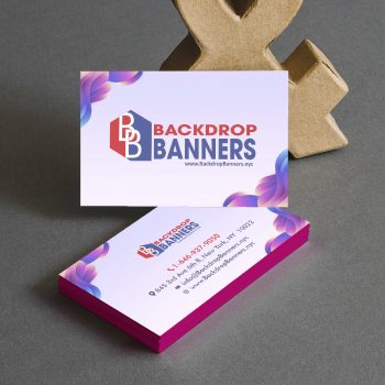 Painted Edge Business Cards