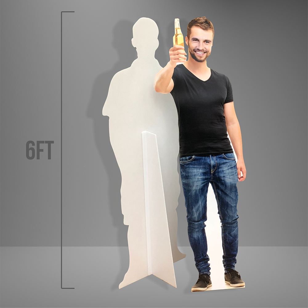 Lifesize Cardboard Cutout NYC, Giant Cardboard Cutouts, Custom Lifesize Standees in New York