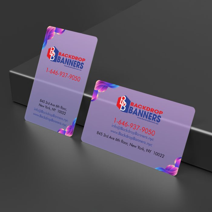 Plastic Business Card Printing