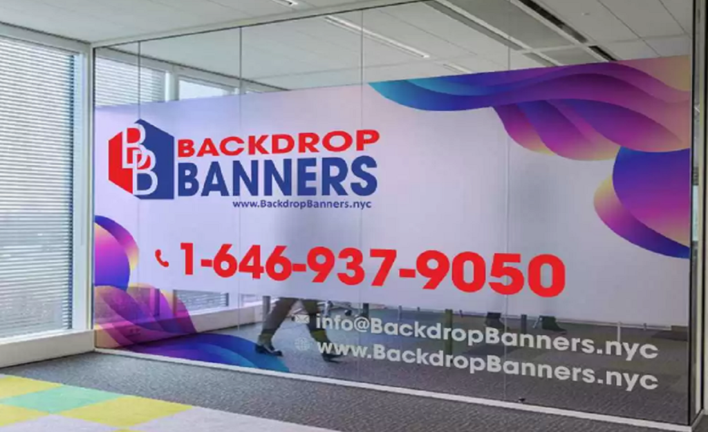 Backdrop Banner Stand NYC